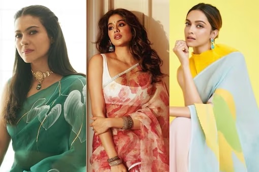 Kajol, Deepika, Sonam Kapoor, Alia Bhatt celebrity sarees