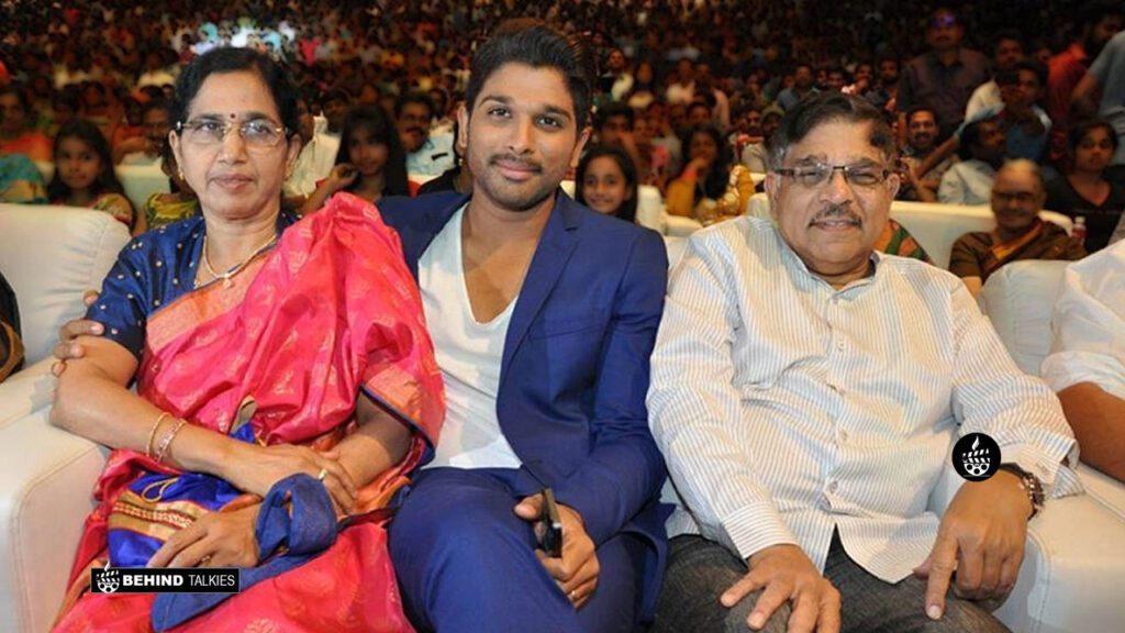 Allu Arjun Father and Mother