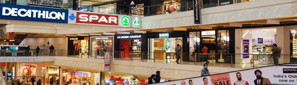 Top Shopping Centre's in Vikaspuri