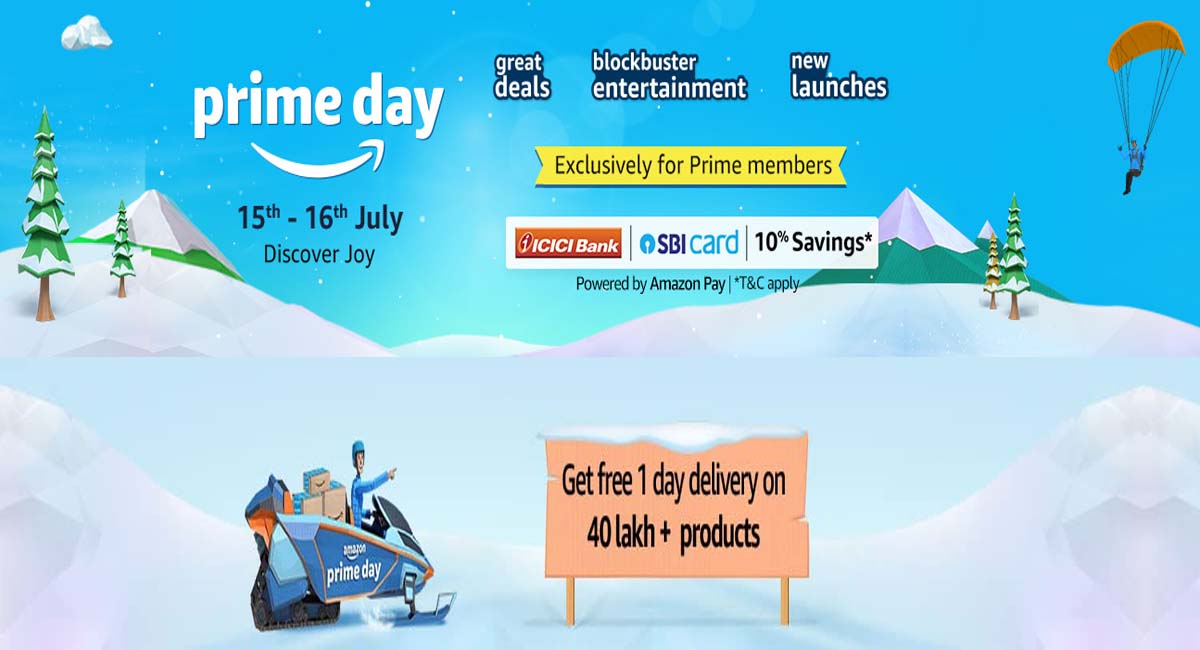 Amazon Prime Day Sale 15th-16th July 2023: Discover Joy