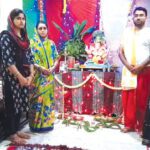 Makbool Family in Korgao Worships Lord Ganesha 2023